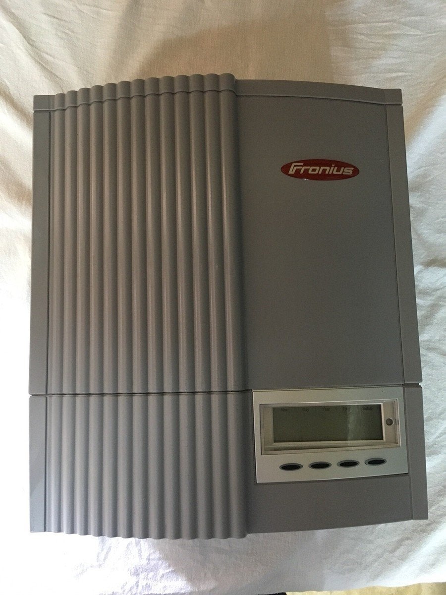 Lot de Panneaux sunpower 318w x16 + onduleur fronius Ig20 x2, Ophalen, Gebruikt, Compleet systeem, 200 wattpiek of meer