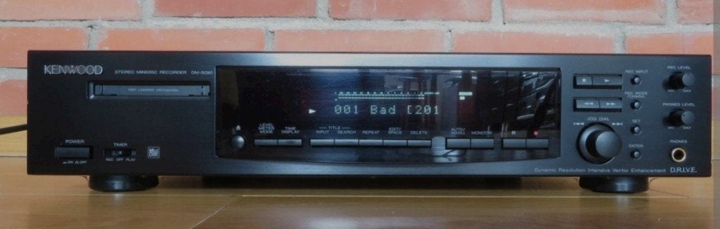Kenwood DM-5090 - mini-disque, TV, Hi-fi & Vidéo, Walkman, Discman & Lecteurs de MiniDisc, Enlèvement, Lecteur MiniDisc