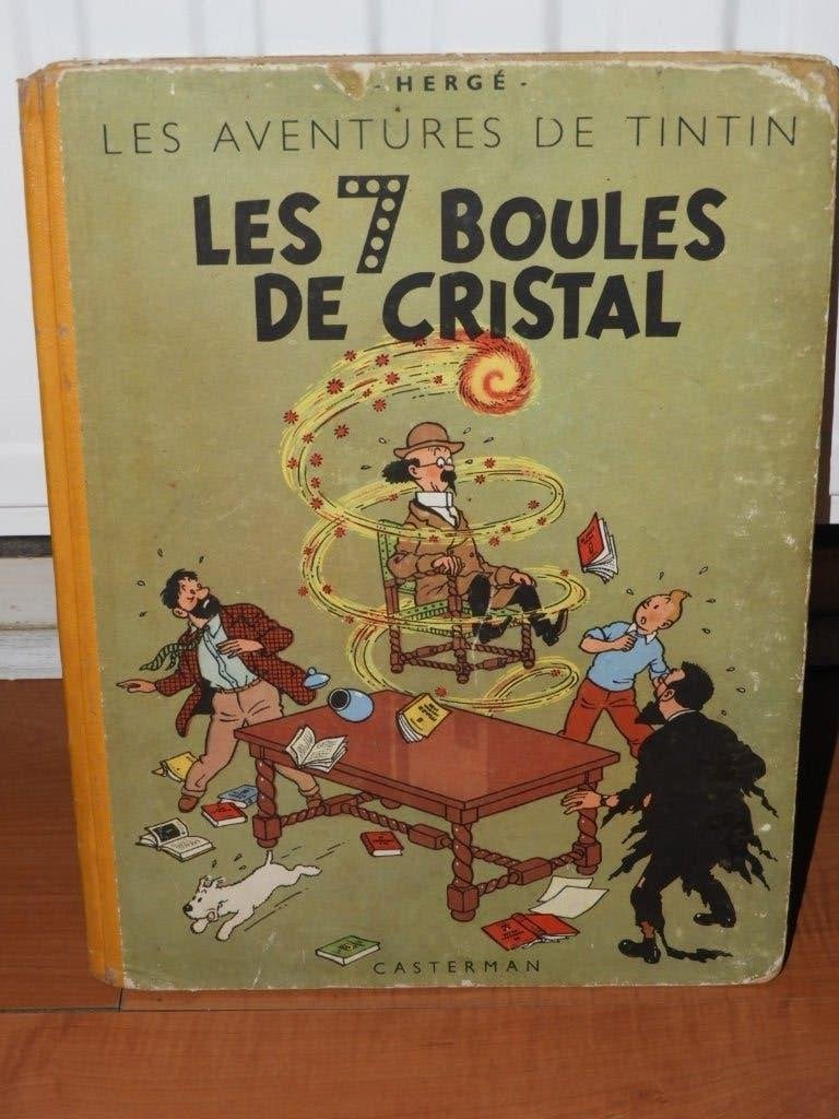 Tintin : Les 7 Boules de Cristal, Livres, Une BD, Enlèvement ou Envoi, Utilisé, Hergé