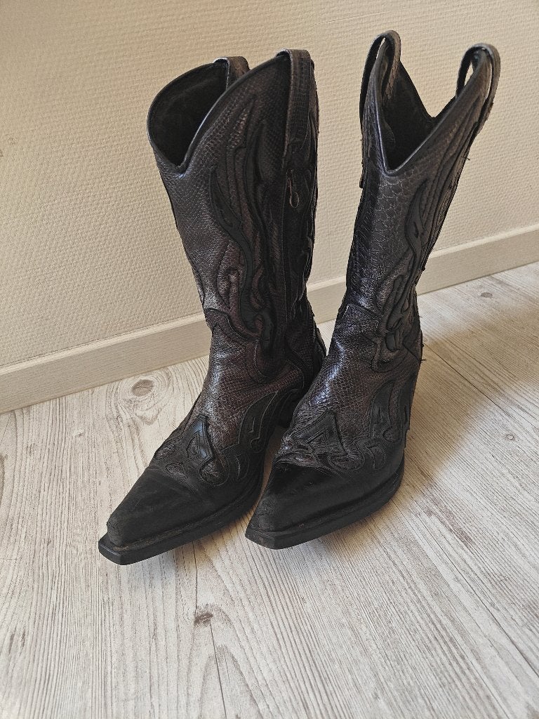 New Rock boots (maat 42), Zwart, Boots, Zo goed als nieuw, New Rock