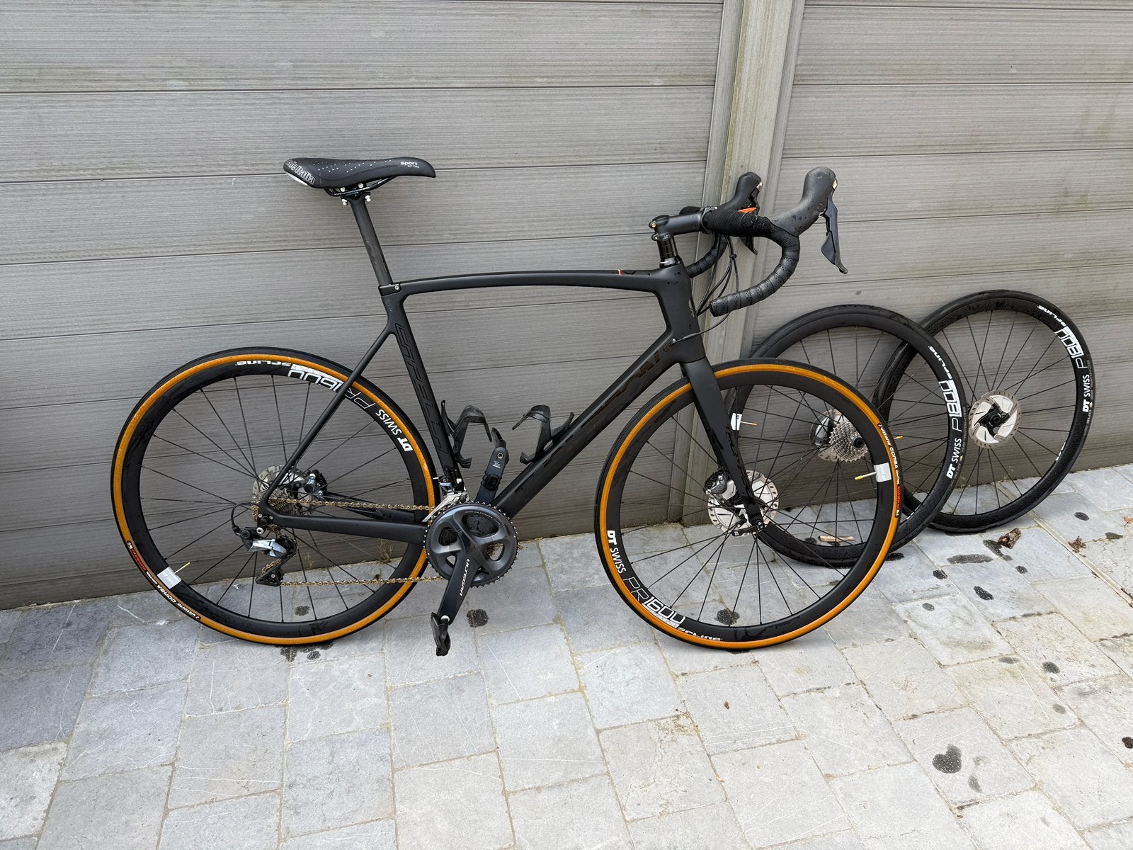 Koersfiets Thompson Capella XL ultegra disc, Comme neuf, Enlèvement, 61 à 65 cm, Hommes