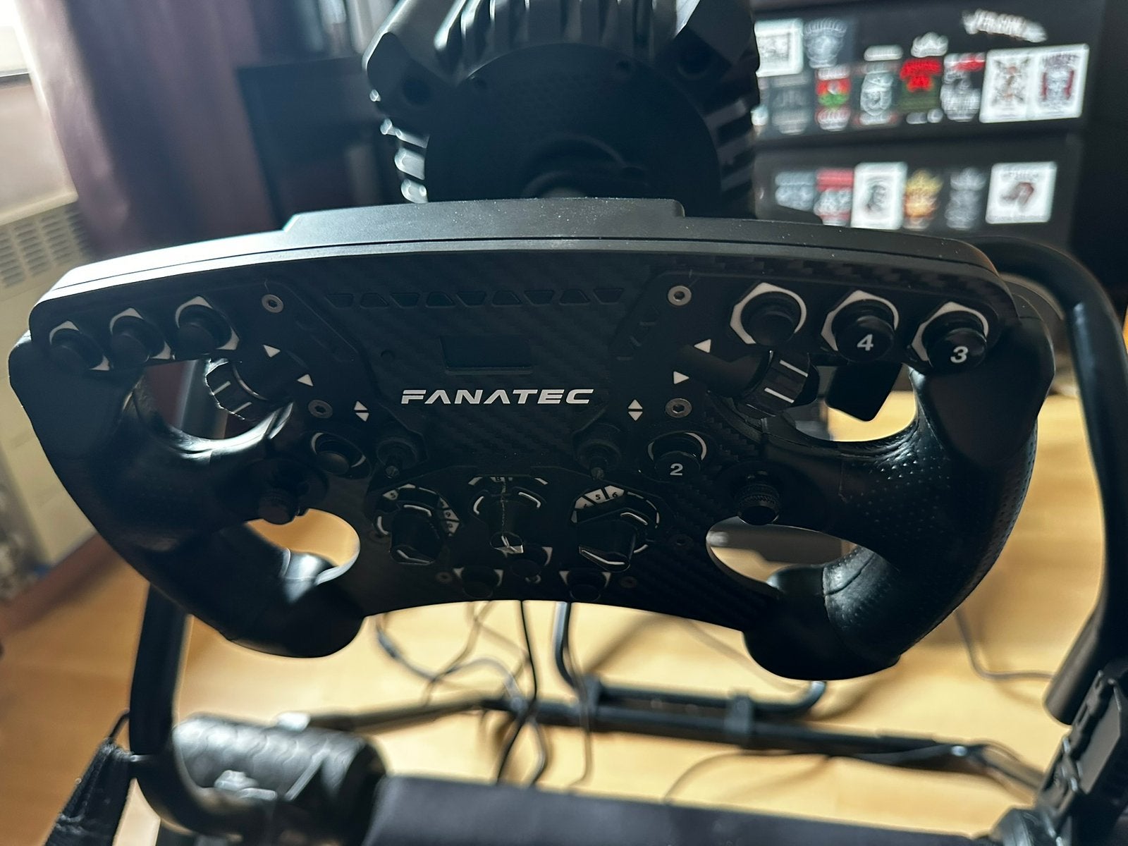 Fanatec sim setup, Ophalen, Zo goed als nieuw