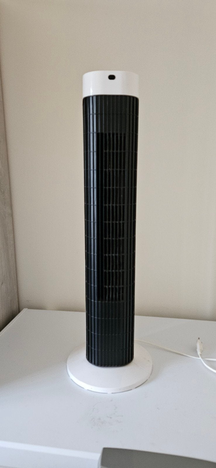 Ventilateur à colonne Handson Canberra — blanc, Electroménager, Ventilateurs, Enlèvement, Comme neuf, Ventilateur tour