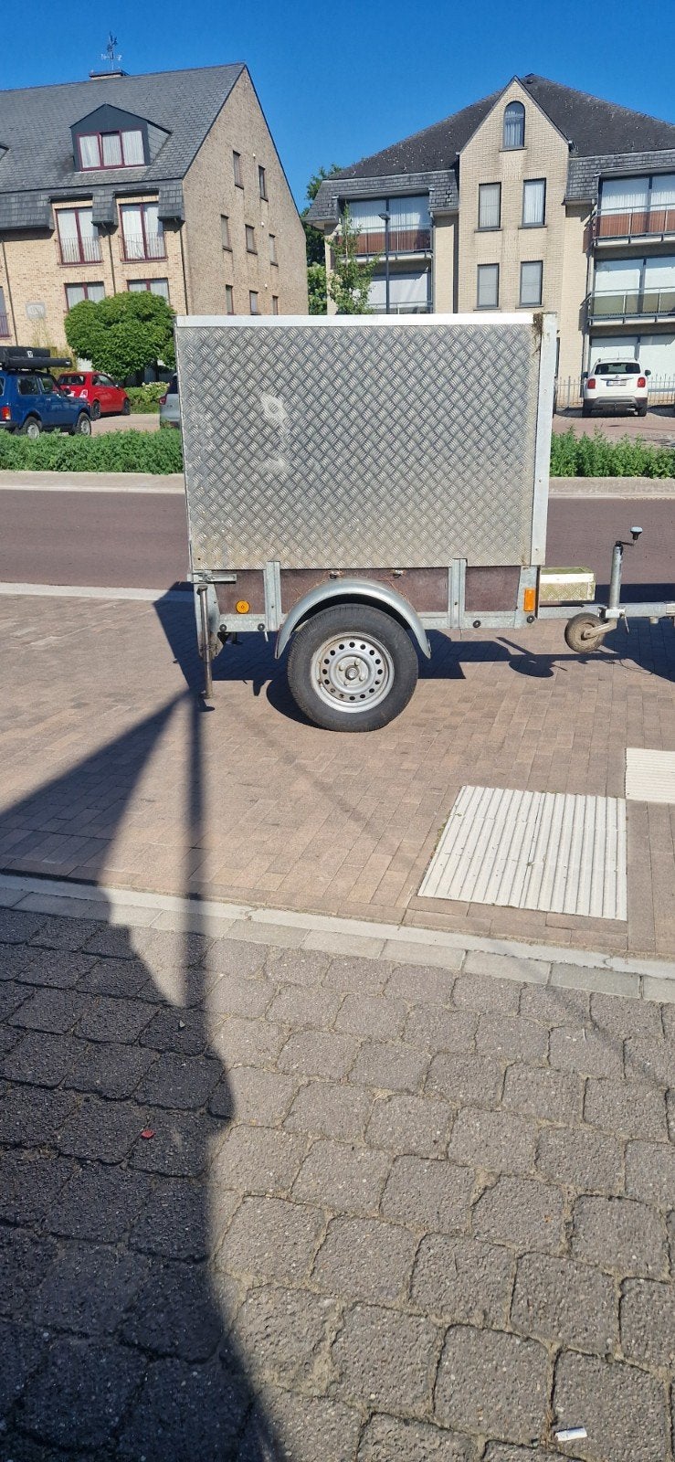 Klein aanhangwagen, Ophalen