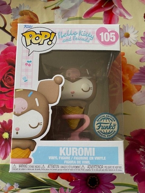 Funko Pop Kuromi 105 Ice Cream - Hello Kitty - Nieuw, Ophalen, Nieuw