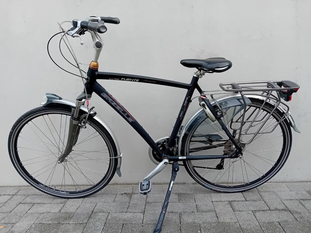 Gazelle herenfiets jongensfiets alu 28inch 24speed maat57 XL, Vélos & Vélomoteurs, Vélos | Hommes | Vélos de sport & Vélo de randonnée