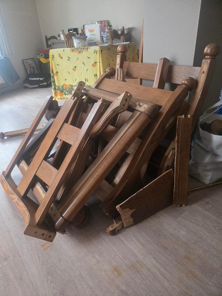 Des bois, Ophalen, Gebruikt, Overige typen