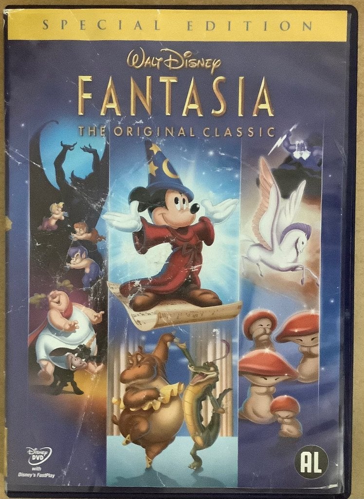 Disney Fantasia (1940) Dvd, Enlèvement ou Envoi, Tous les âges, Animation, Néerlandais