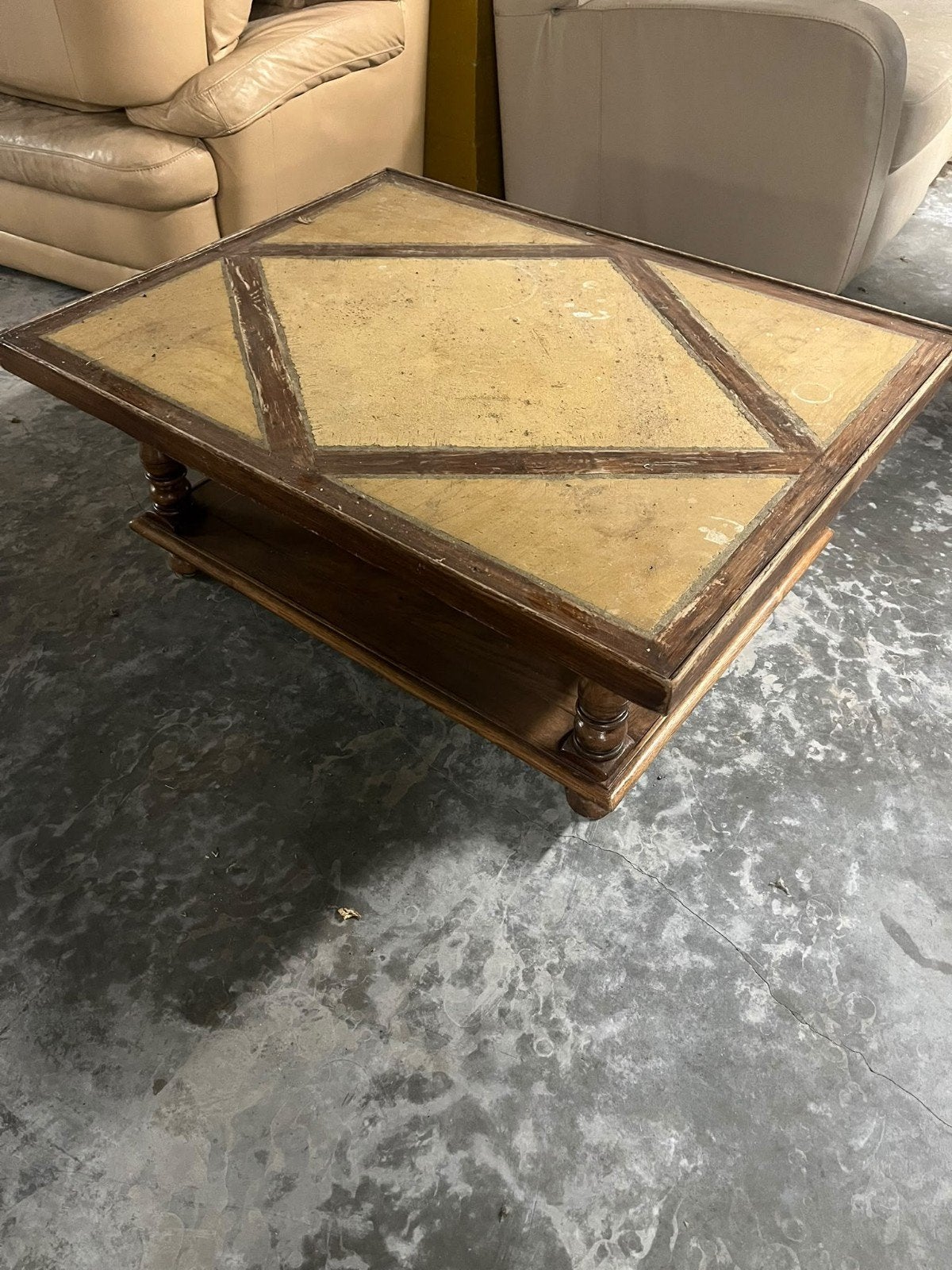 salontafel gratis, Ophalen