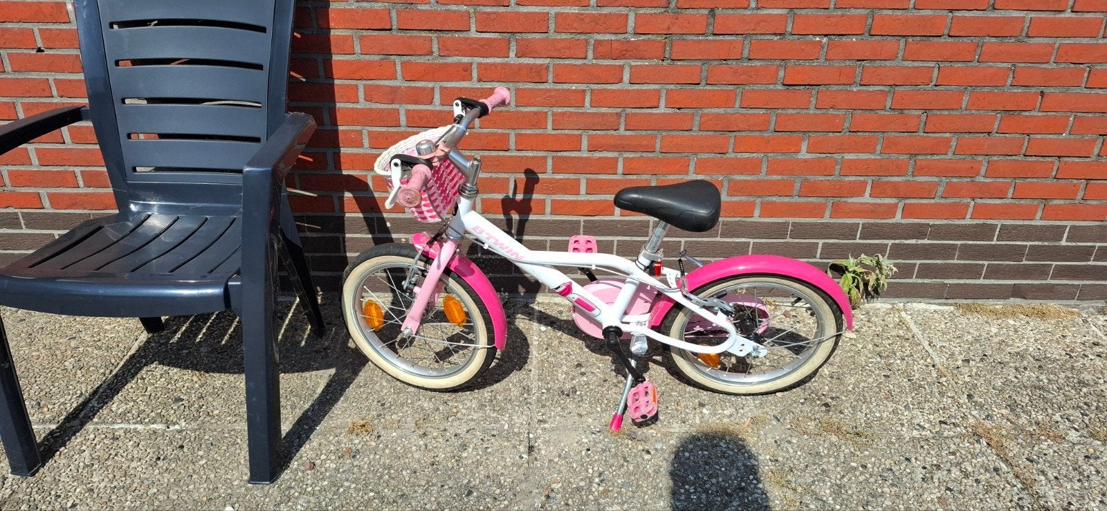 Btwin kinderfiets, Ophalen