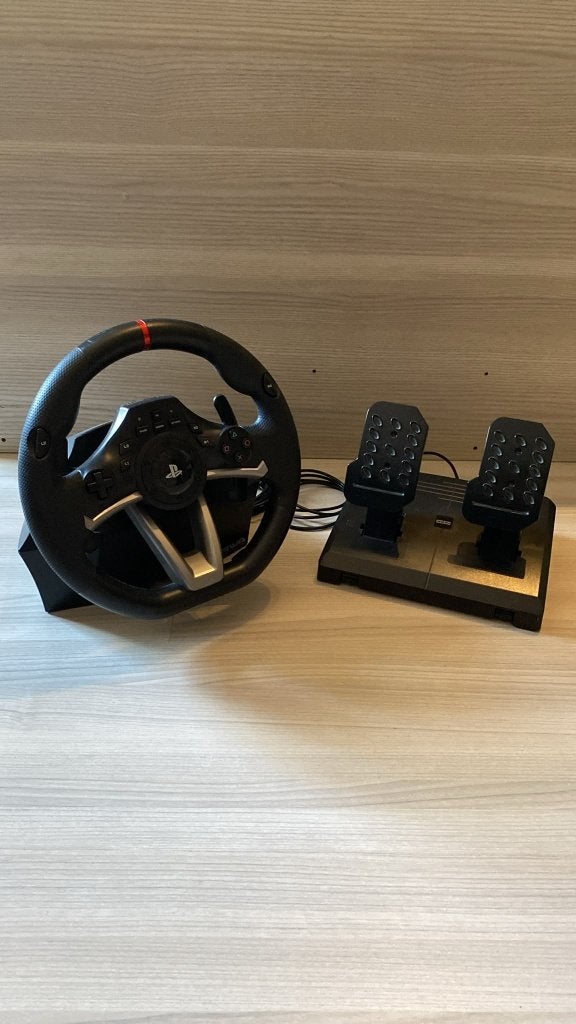 Volant Hori Apex Racing (volant + pédales), Consoles de jeu & Jeux vidéo, Volant de course, Enlèvement, Hori, Pliable
