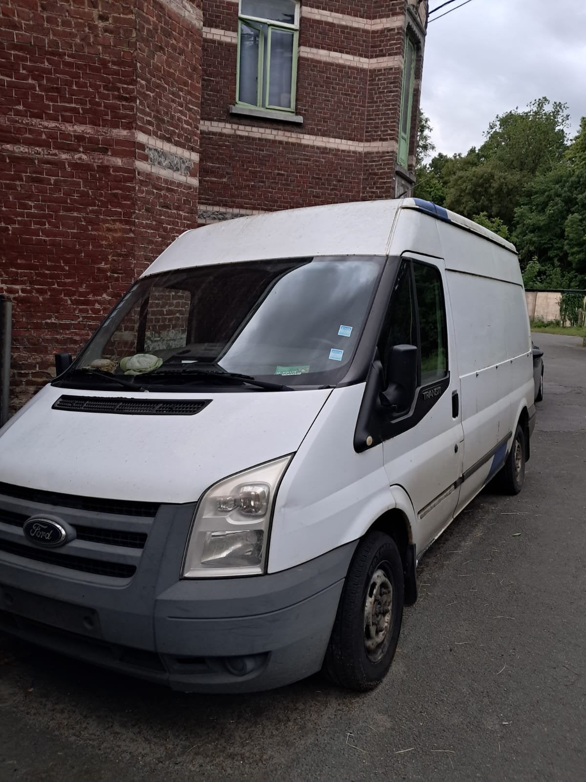 Ford Transit 2010 diesel, 235.000 km euro 5, Auto's, Euro 5, Wit, Bedrijf, 5 deurs