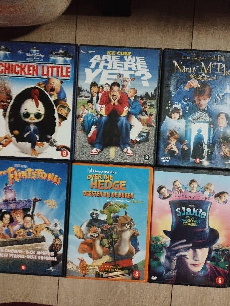 Narnia, Sjakie, Flintstones 10 dvd, Alle leeftijden, Nederlands, Ophalen of Verzenden, Zo goed als nieuw