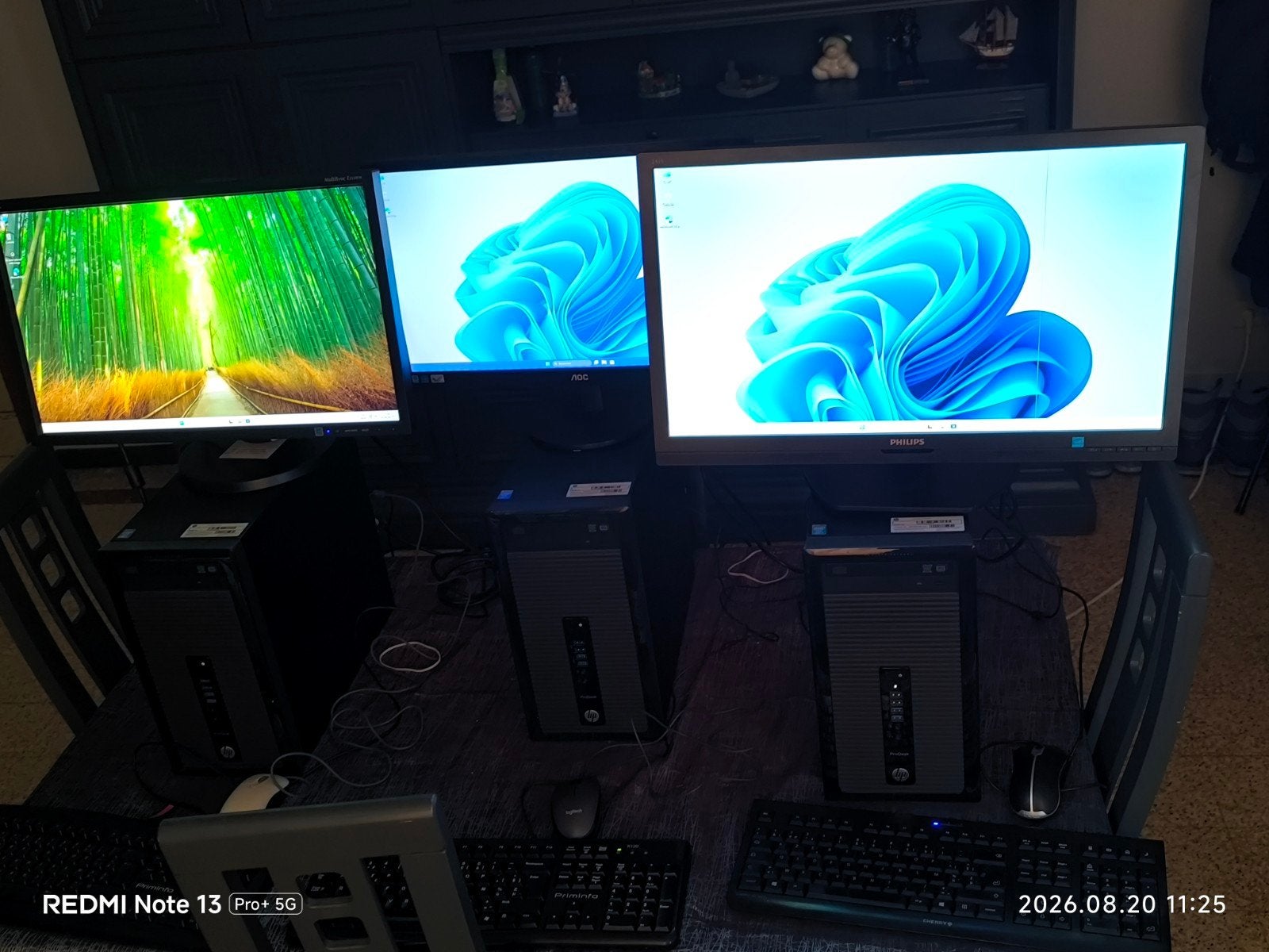 lot 3 pc ordinateur complet, Enlèvement, HDD