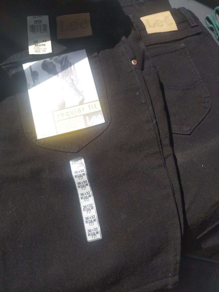 2 Lee Jeans Homme 36 32 Double Black Regular +4917647864455, Vêtements | Hommes, Jeans, Neuf, Lee cooper, Noir, W36 - W38 (confection 52/54)