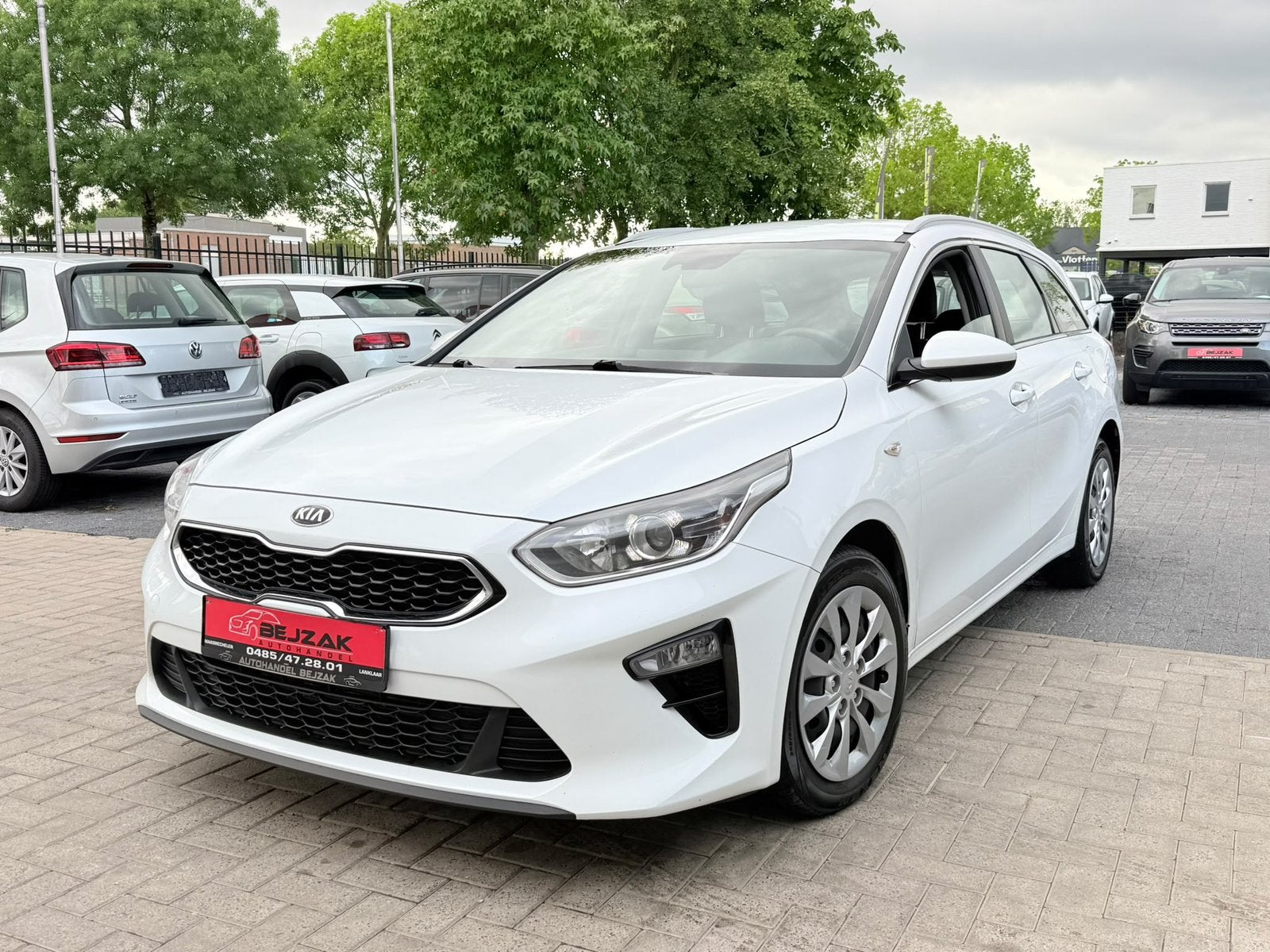 Kia Ceed SW 1.6d 2021, Auto's, Voorwielaandrijving, Euro 6, Wit, Bedrijf