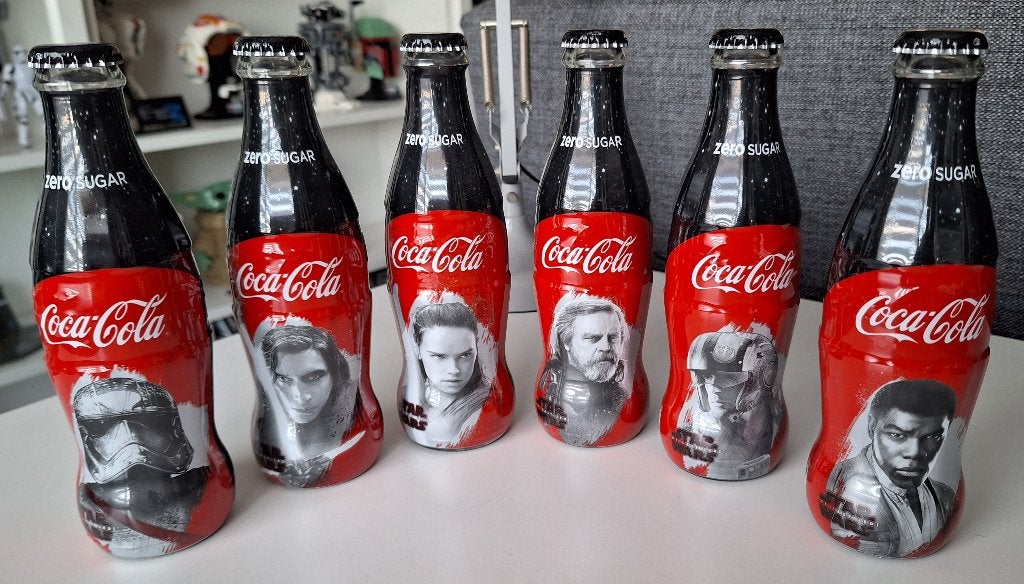 Star Wars The Force Awakens Cola Zero (COMPLETE SET), Enlèvement, Neuf, Autres types