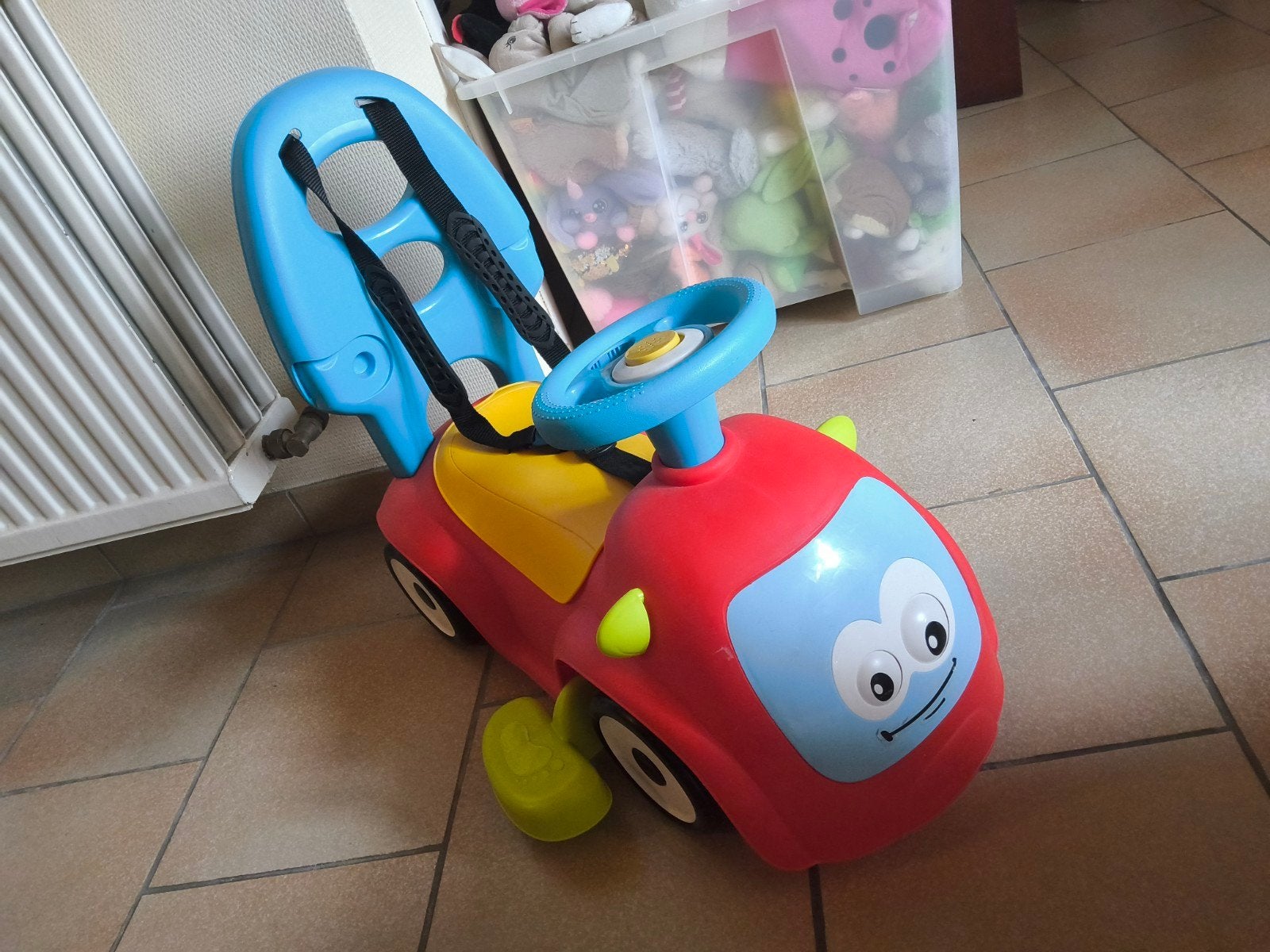 Smoby loopauto €10, Kinderen en Baby's, Ophalen, Gebruikt, Loopvoertuig