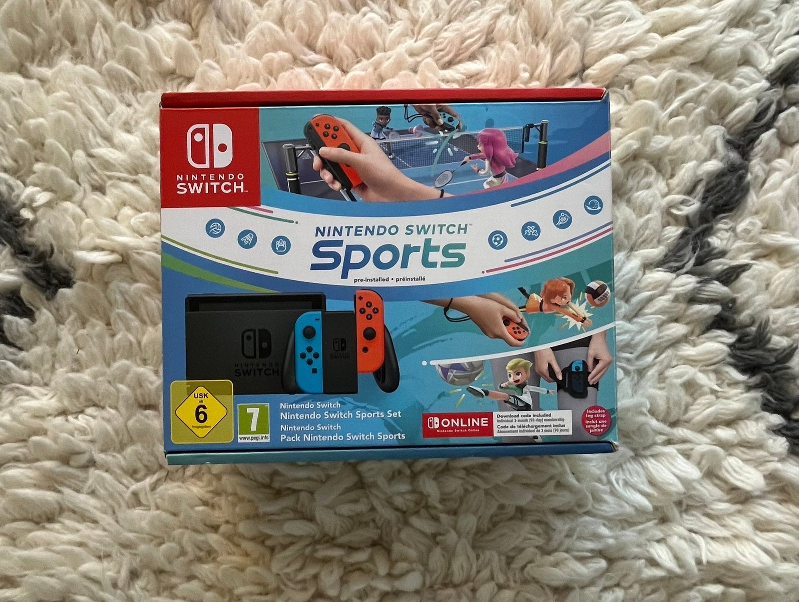 Switch Sports Set, Consoles de jeu & Jeux vidéo, Enlèvement ou Envoi, Utilisé, Switch Original, Avec jeux