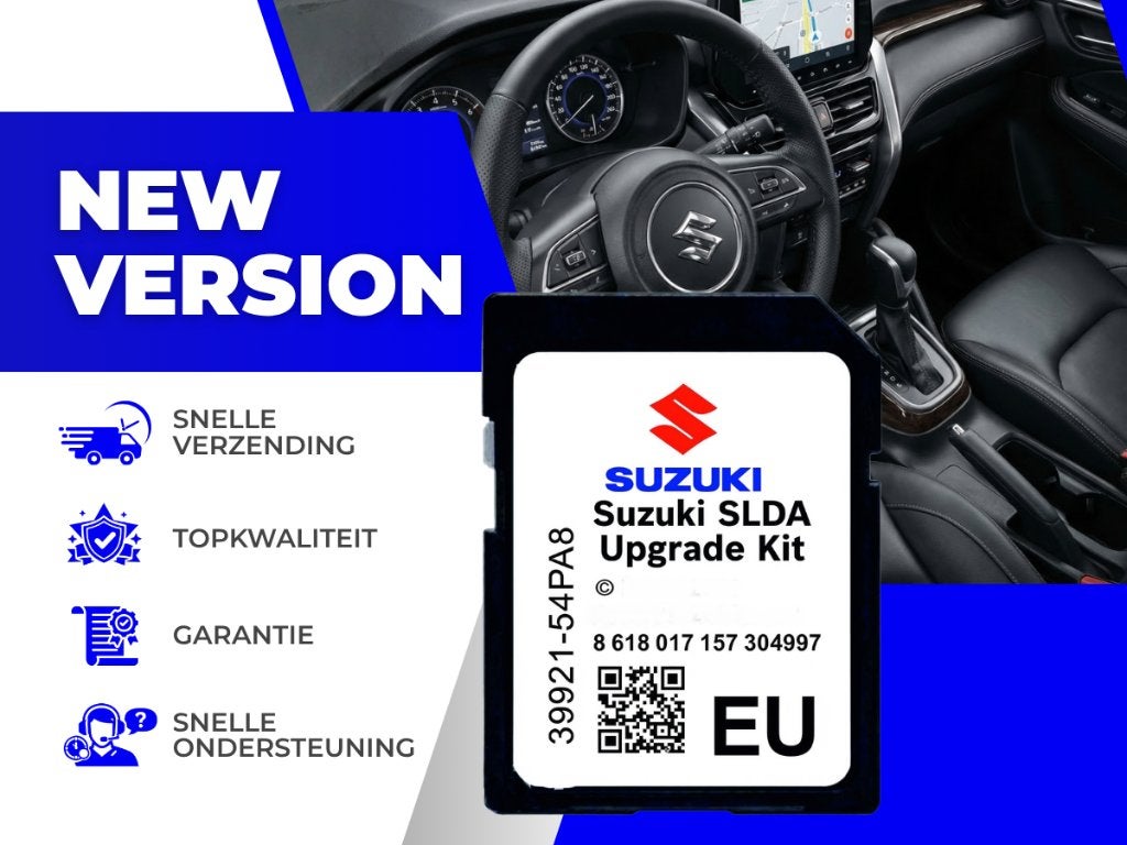 Suzuki SLDA 2023 - 2025 ✅ Navigatie SD-Kaart, Europa, Envoi, Neuf, Cartes géographiques