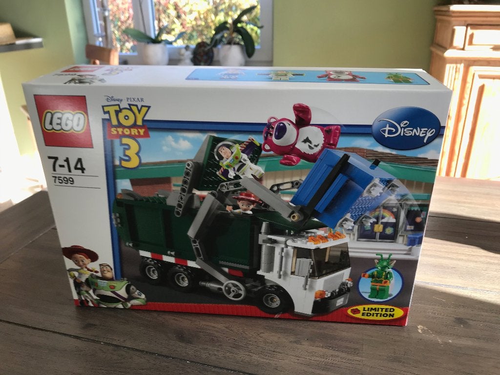 Lego 7599 Toy Story Garbage Truck Getaway Getaway NIEUW MISB, Overige thema's, Lego, Nieuw, Ophalen of Verzenden