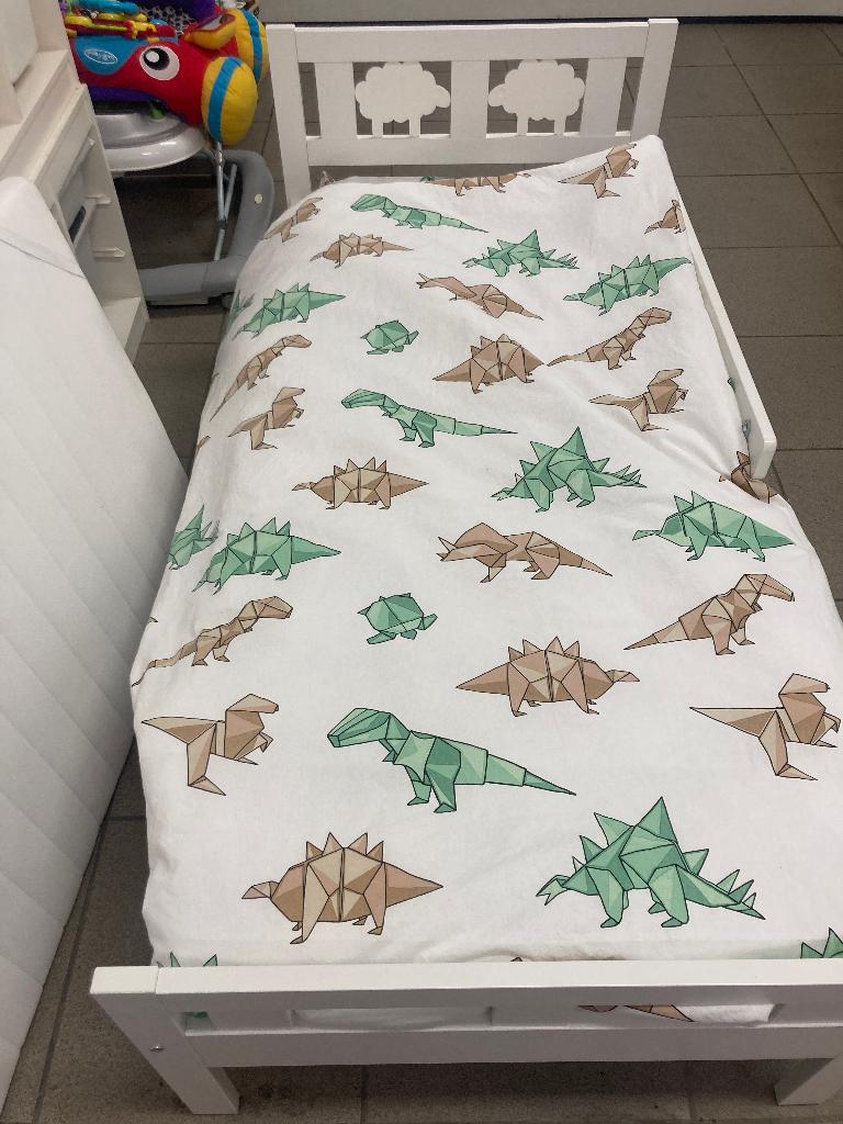 Kinderbedje, 70 tot 85 cm, 140 tot 160 cm, Zo goed als nieuw, Ophalen