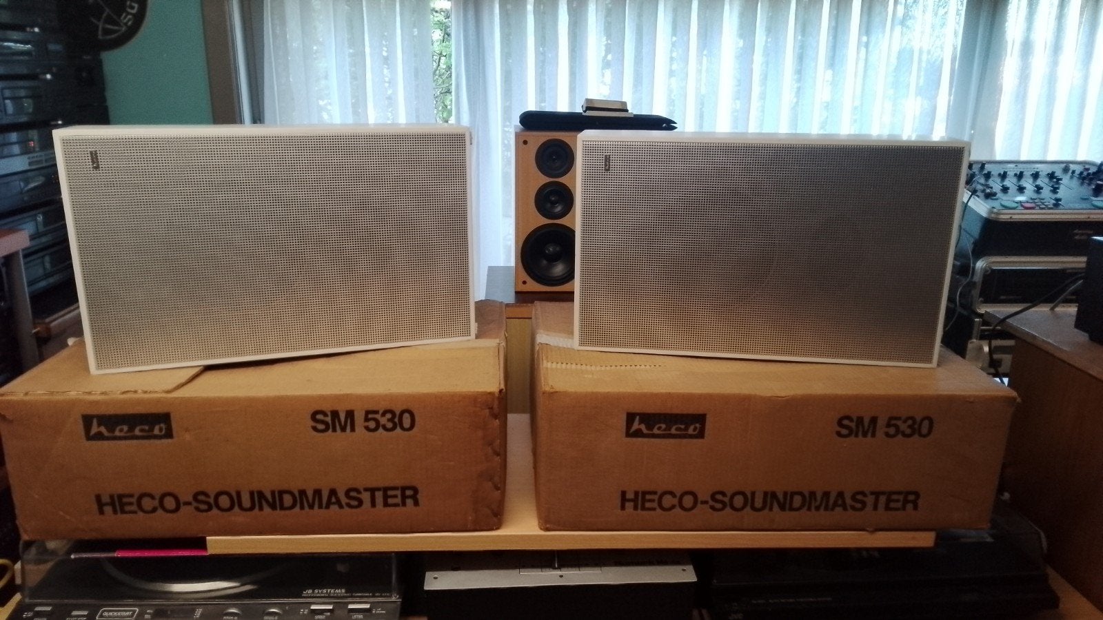 Prachtige retro luidsprekers heco sound koopje, Audio, Tv en Foto, Luidsprekerboxen, Ophalen