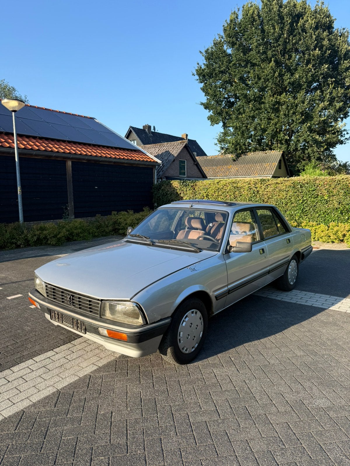 Peugeot 505 2.5 diesel 1988 stuurbekrachtiging oldtimer, Particulier, Te koop, Peugeot, Handgeschakeld