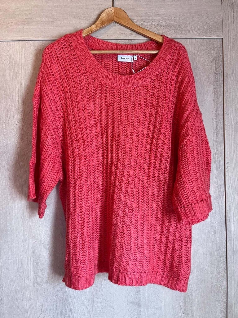 trui pull fransa rood 48 nooit gedragen, Kleding | Dames, Fransa, Trui of Vest, Ophalen of Verzenden, Zo goed als nieuw