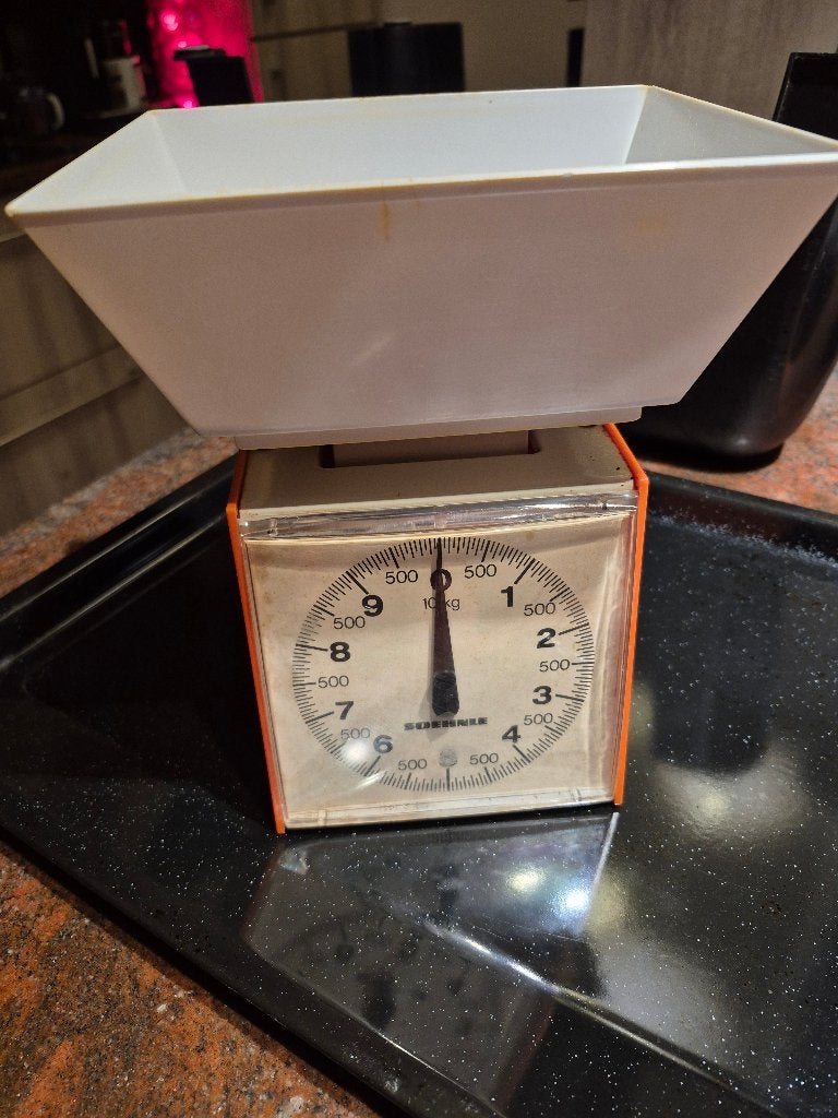 Vintage keukenweegschaal, Elektronische apparatuur, Weegschalen, Ophalen of Verzenden, Keukenweegschaal, Analoog