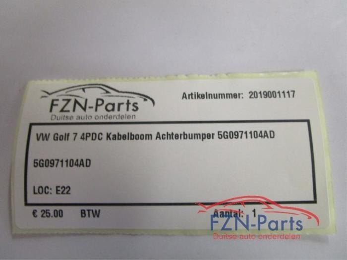 PDC kabelboom Volkswagen Golf (22737107), Enlèvement ou Envoi, Utilisé
