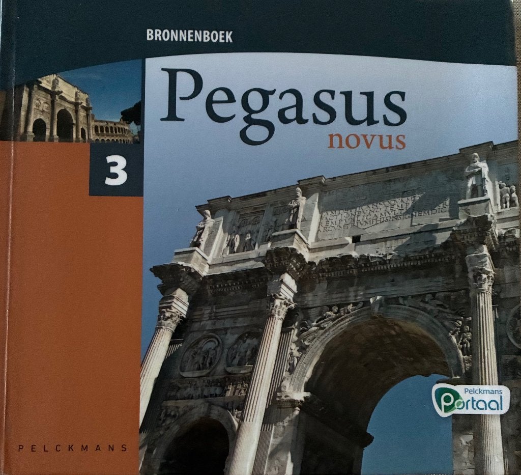 Schoolboek Latijn Pegasus 3 - Bronnenboek, Ophalen, Zo goed als nieuw, Pelckmans, Latijn