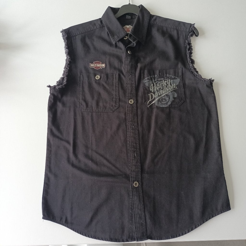 Harley Davidson mouwloos hemd, Ophalen, Dames, Tweedehands, Harley-Davidson
