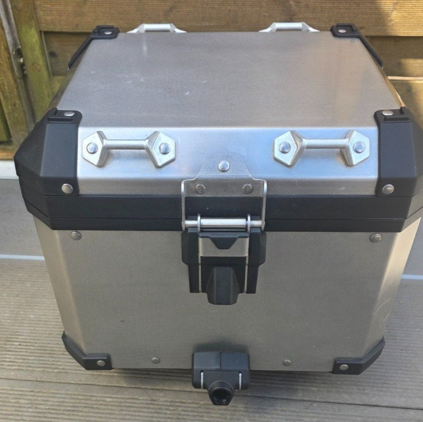 Originele BMW aluminium topkoffer zonder sloten, Motoren, Accessoires | Koffers en Tassen, Verzenden, Zo goed als nieuw