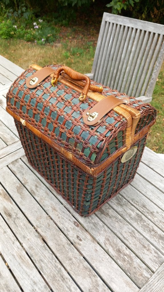 picknick mand, Hobby en Vrije tijd, Picknickmanden, Ophalen of Verzenden, Gebruikt, Zonder inhoud