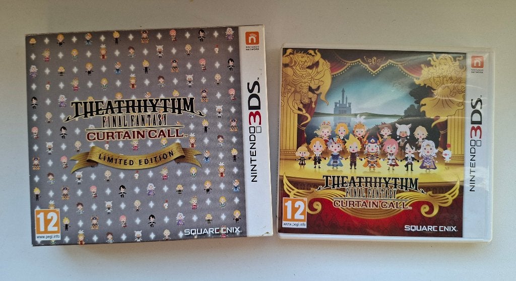 Theatrhythm Final Fantasy : Curtain Call (édition limitée), Enlèvement, Comme neuf