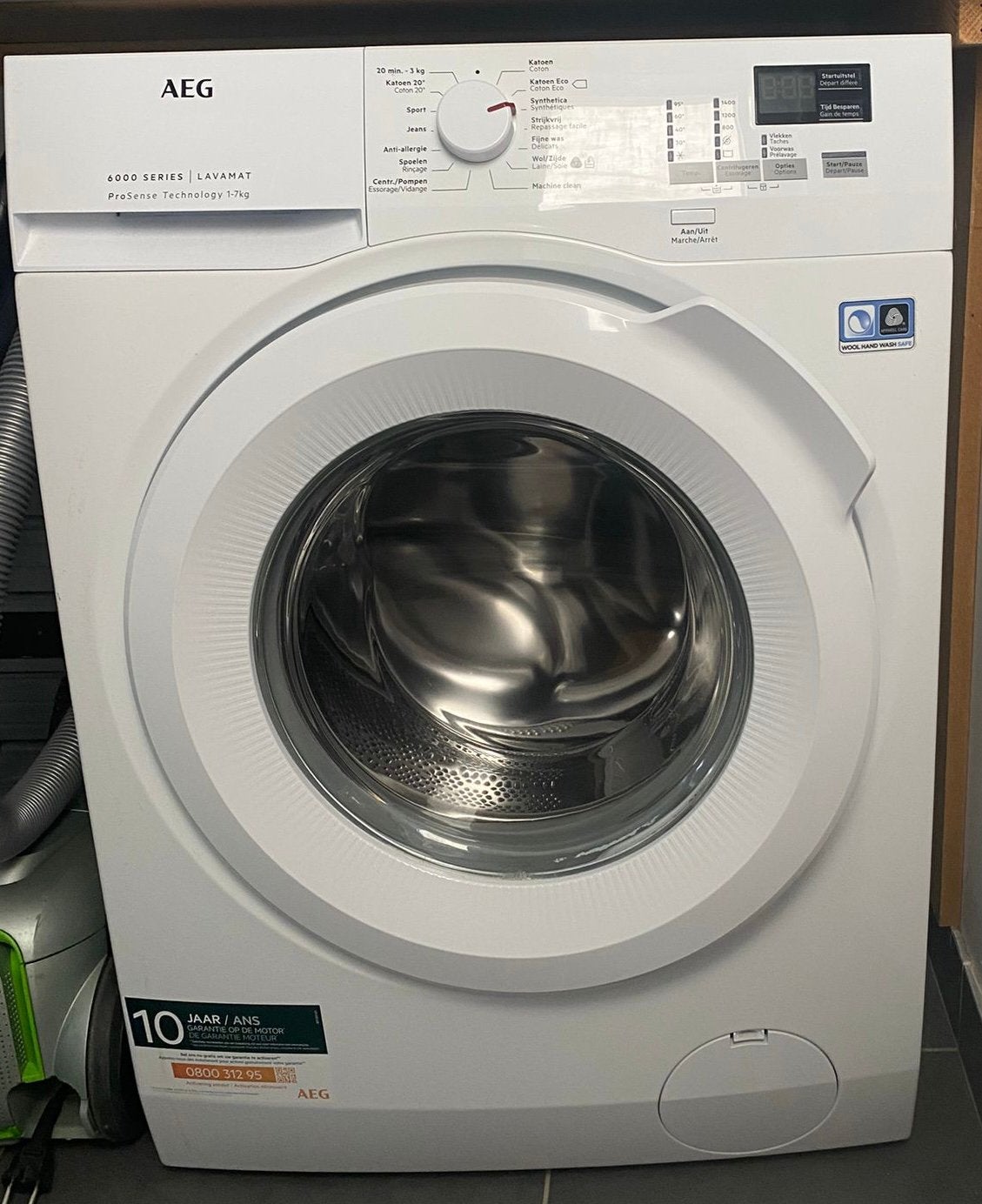 AEG wasmachine, Elektronische apparatuur, Wasmachines, 6 tot 8 kg, Ophalen, Gebruikt