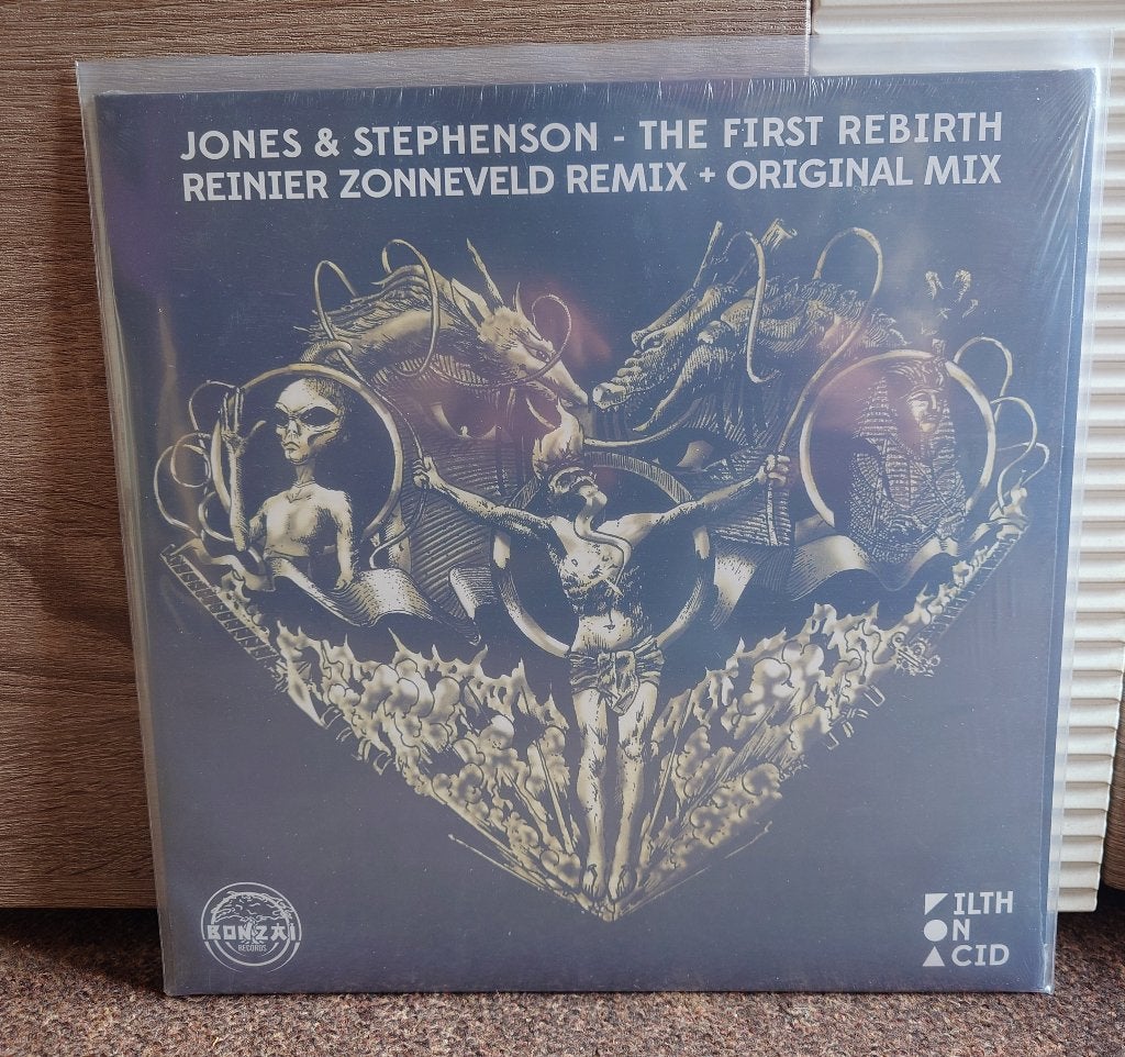 Jones & Stephenson – The First Rebirth (Reinier Zonneveld R), Cd's en Dvd's, Vinyl | Dance en House, Verzenden, Zo goed als nieuw