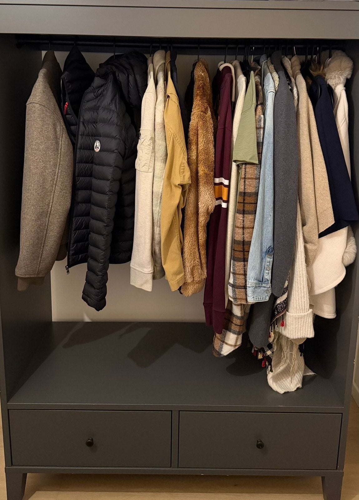Penderie Ikea + 2 tiroirs, Utilisé, 50 à 100 cm, 150 à 200 cm, Enlèvement