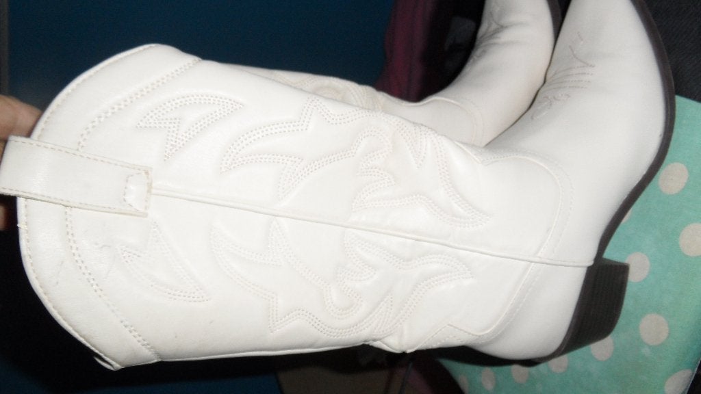 av botte blanche, Vêtements | Femmes, Enlèvement, Comme neuf, Blanc