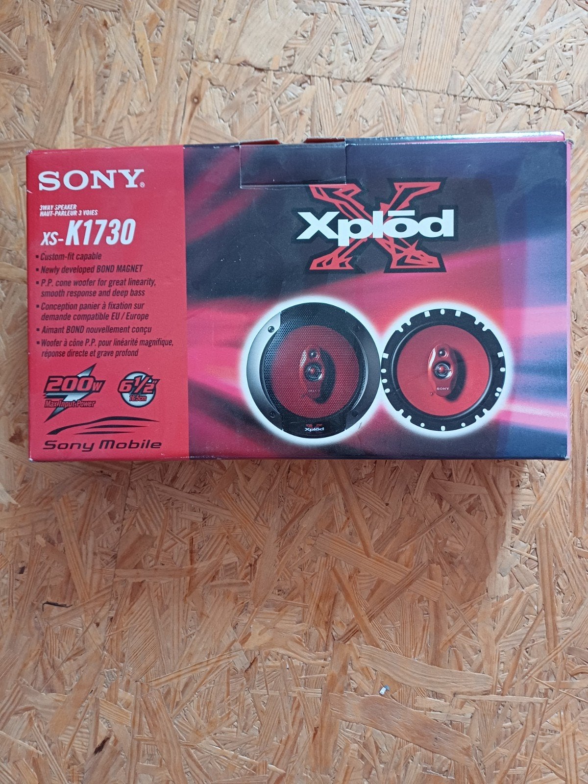 Haut-parleurs de voiture Sony Xplod XS-K1730 6,5 pouces 200, Envoi, Neuf