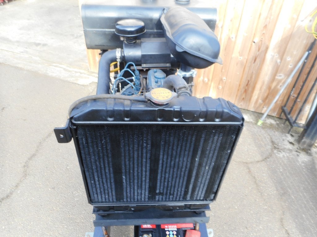 Kubota D 1105 dieselgenerator, Ophalen