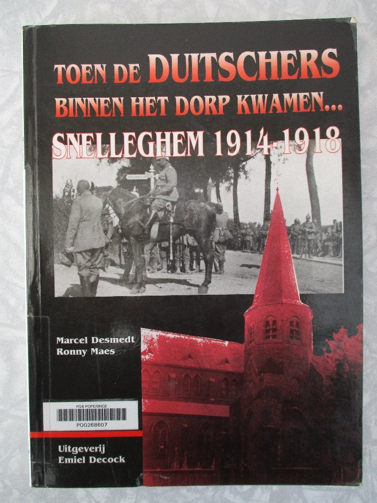 1914 - 1918  :  SNELLEGHEM, Verzamelen, Ophalen of Verzenden