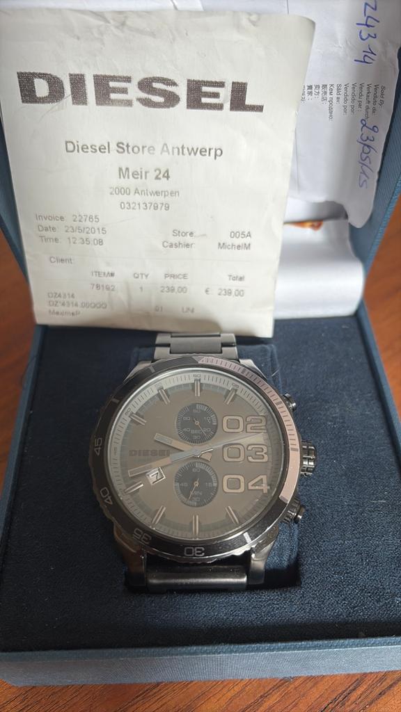 Diesel horloge heren, Ophalen, Zo goed als nieuw
