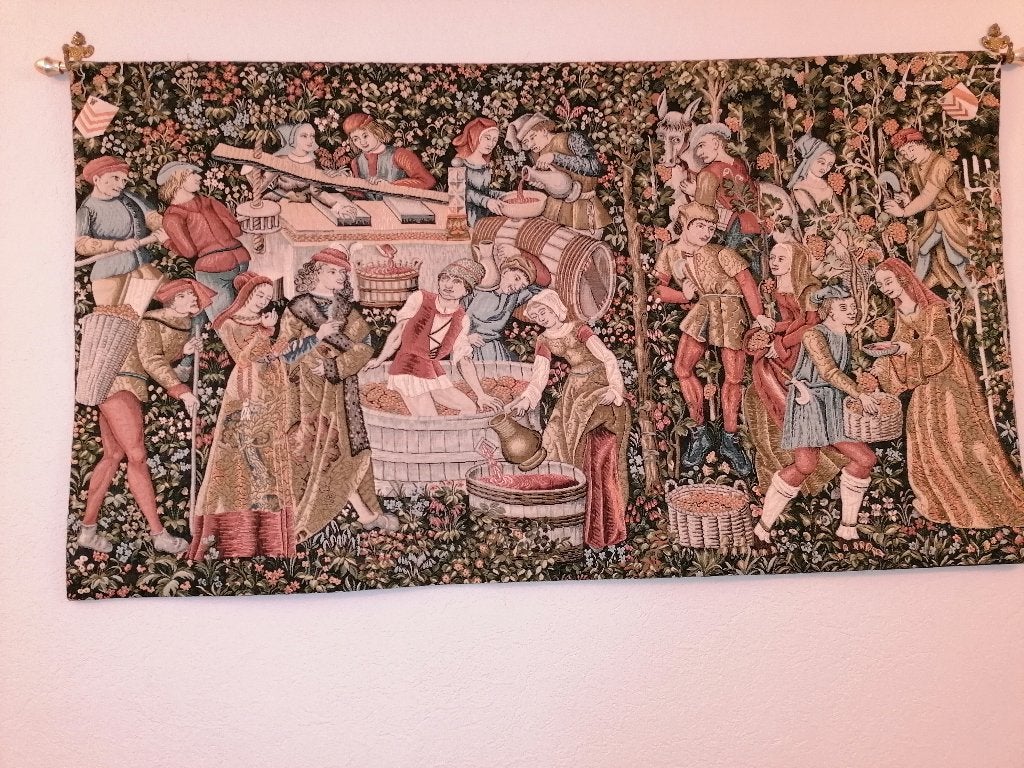 Tapisserie de  Bruges, Antiquités & Art, Tapis & Textile, Enlèvement