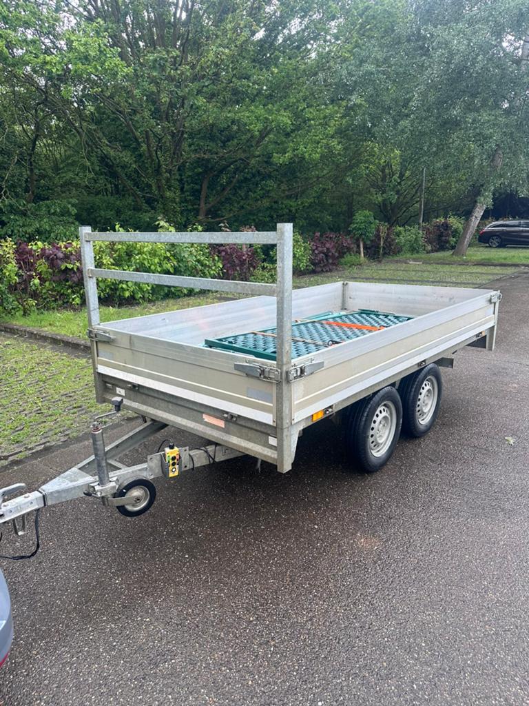 Kipper 750 kg elektrisch, Auto diversen, Aanhangers en Bagagewagens, Ophalen, Zo goed als nieuw