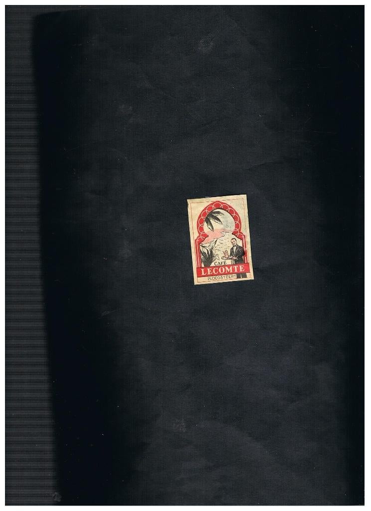PLOEGSTEERT OUD RECLAME ETIKET, Verzenden, Gebruikt, Luciferdoosjes of -merken