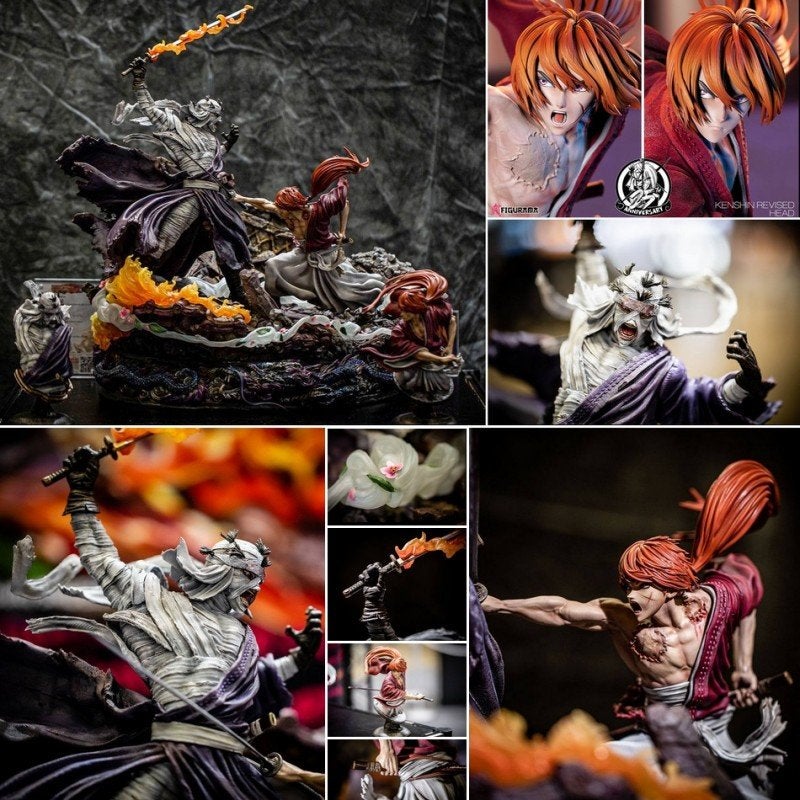 Kenshin vs Shishio Elite Exclusive - Figurama Collectors, Ophalen, Nieuw