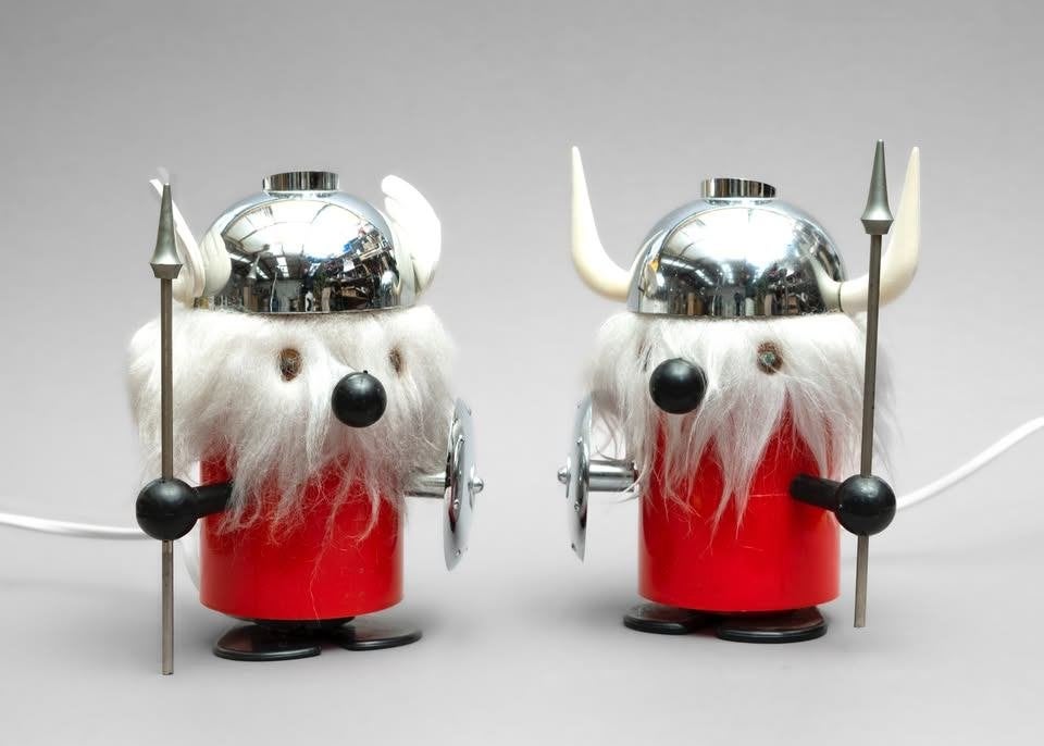 Olaf The Viking nachtlampjes - Ferrari Oldtimer - lampen, Ophalen of Verzenden