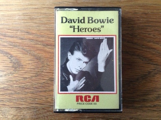 muziekcassette david bowie, Cd's en Dvd's, Cassettebandjes, Ophalen of Verzenden, Rock en Metal, 1 bandje, Origineel